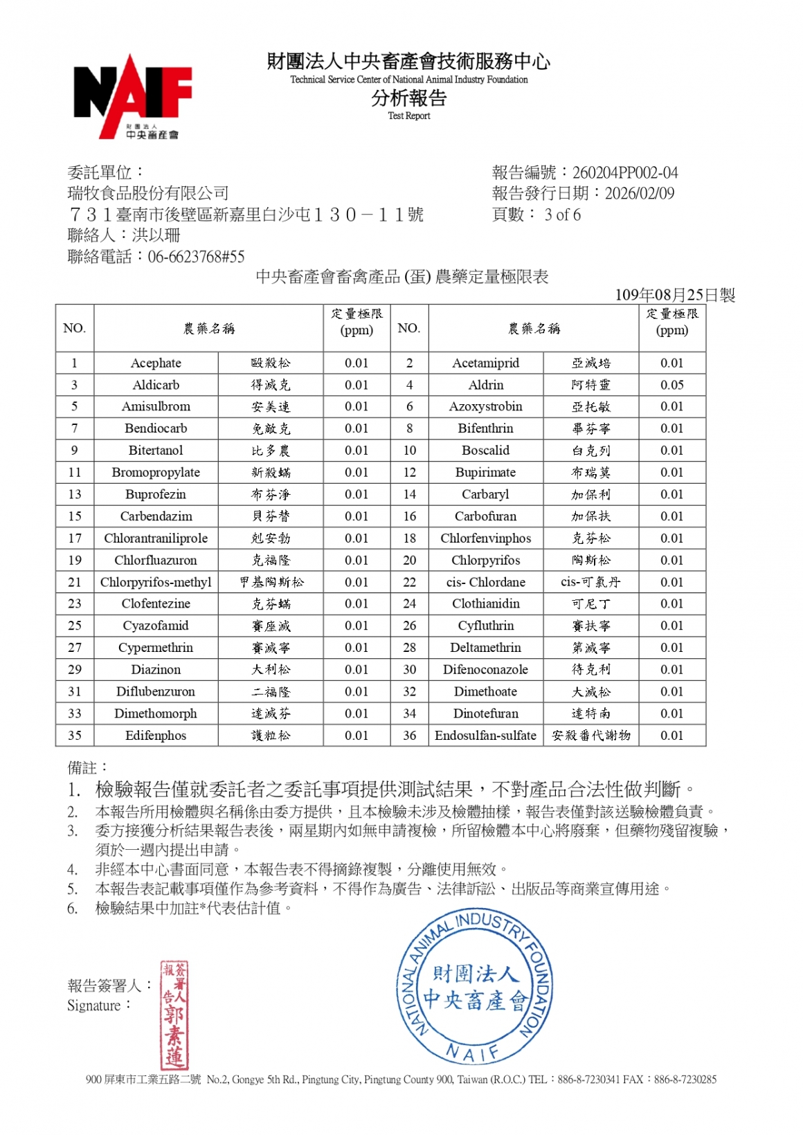 20260203-(白蛋)-(禽畜農殘129項)一年一次_page-0003